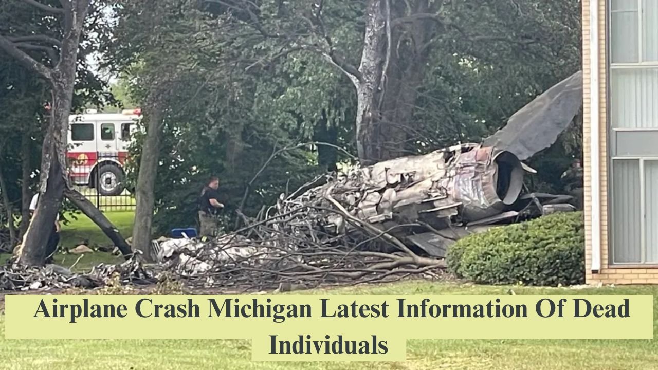 Airplane Crash Michigan Latest Information Of Dead Individuals 